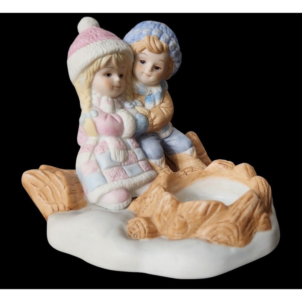 Winter Pond Collection "Warming‎ Up" Votive Candle Holder Fireside Beacon Hill